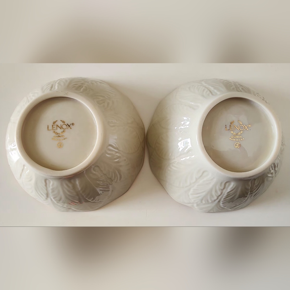 Lenox Vintage Greenfield Collection Bon Bon Bowls